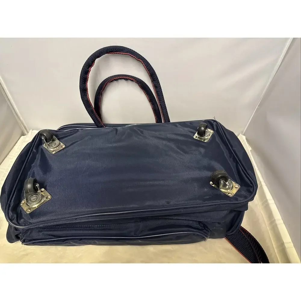 VTG Princess Cruise Roll Carry On Collapsible Expandable Suitcase Luggage NEW!